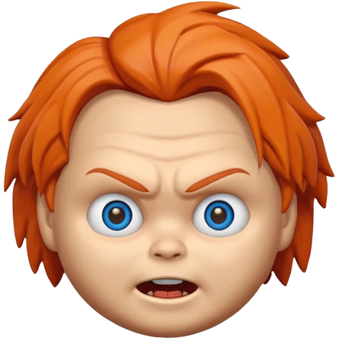 Un emojin de chuky emoji