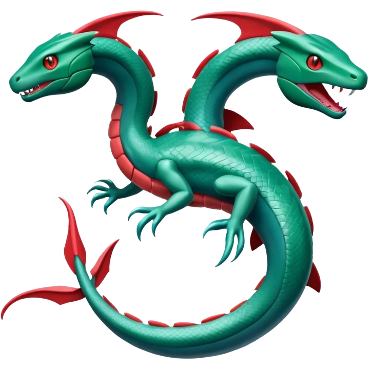 Rayquaza-Salamence-fusion (full body) emoji