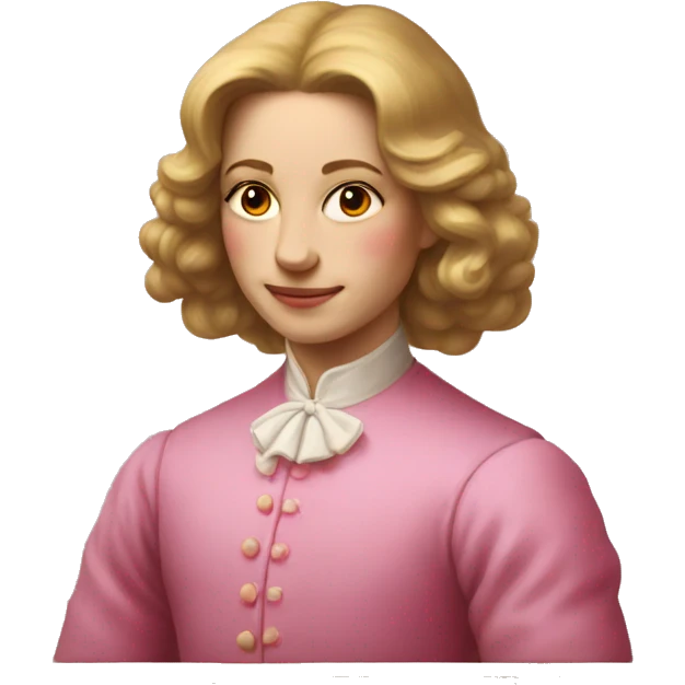 pink painting in frame emoji