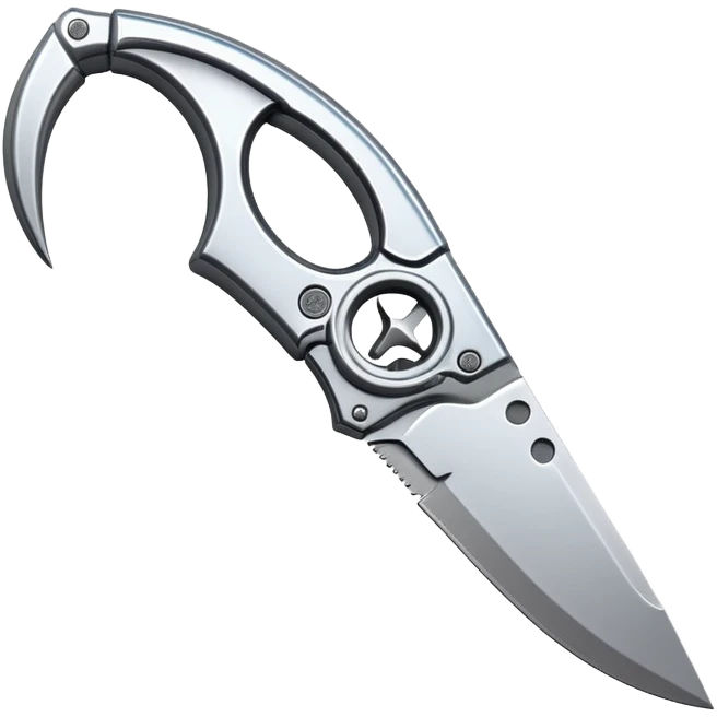 sorayama karambit knife emoji