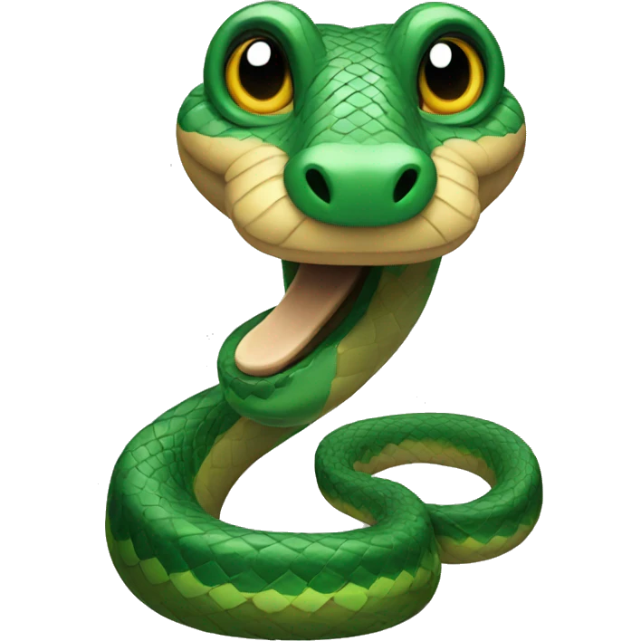 Snake happy new year  emoji