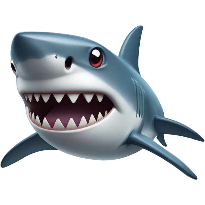 Shark with 17 eyes emoji