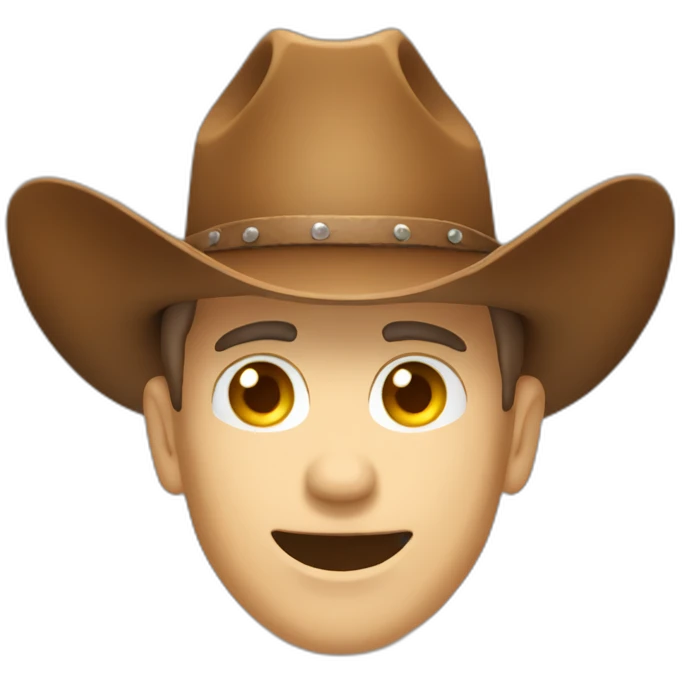 Cowboy Hat Face emoji