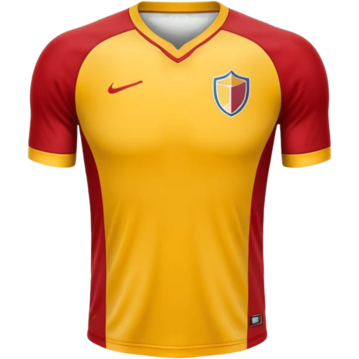 red, yellow, white titan jersey emoji