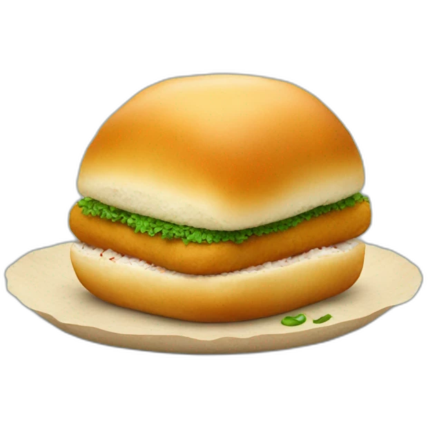 vada pav indian dish emoji