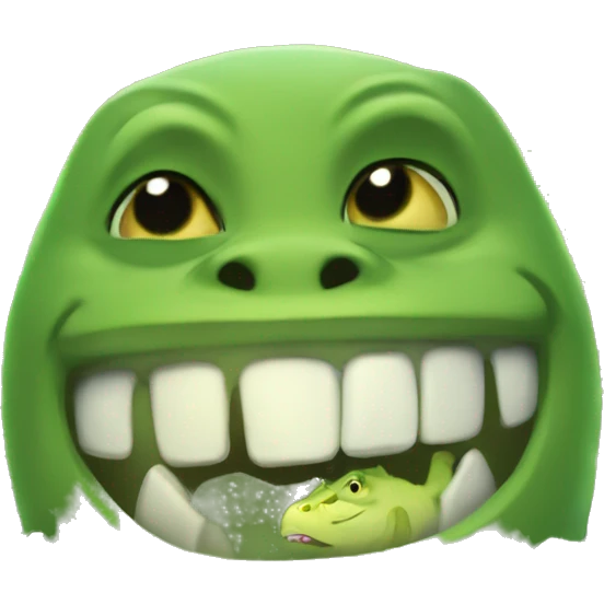 sherk in a swamp emoji
