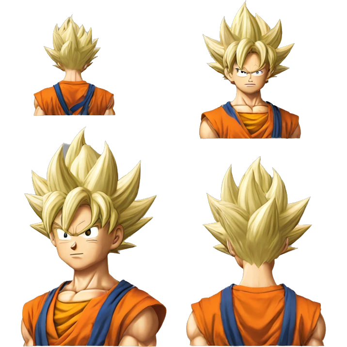 Goku from Dragonball z emoji