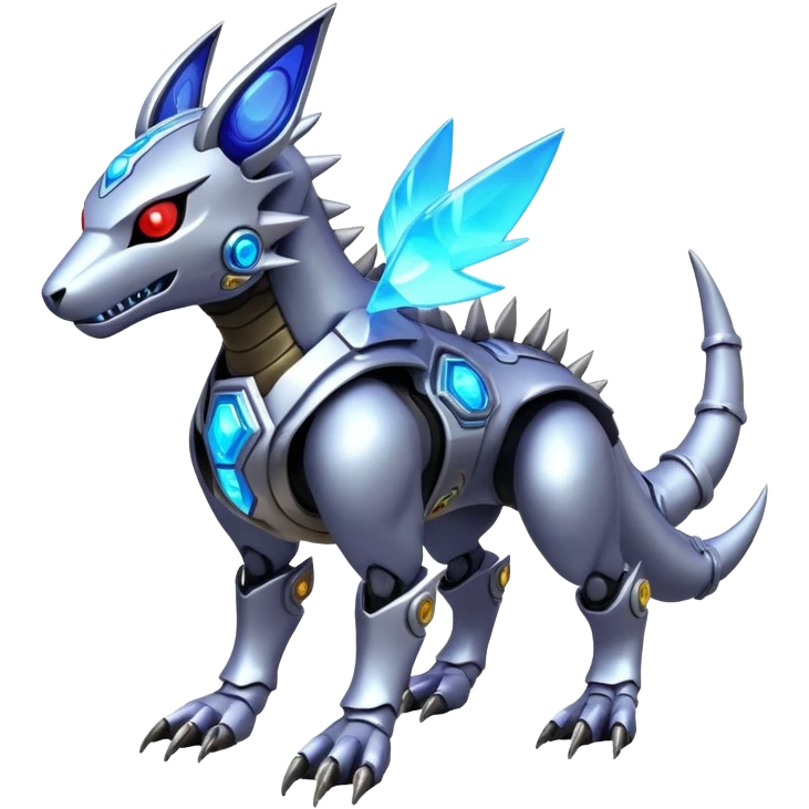  Fakémon-Digimon-Protogen-Fionbri-Trico-Vernid-creature (full body) emoji