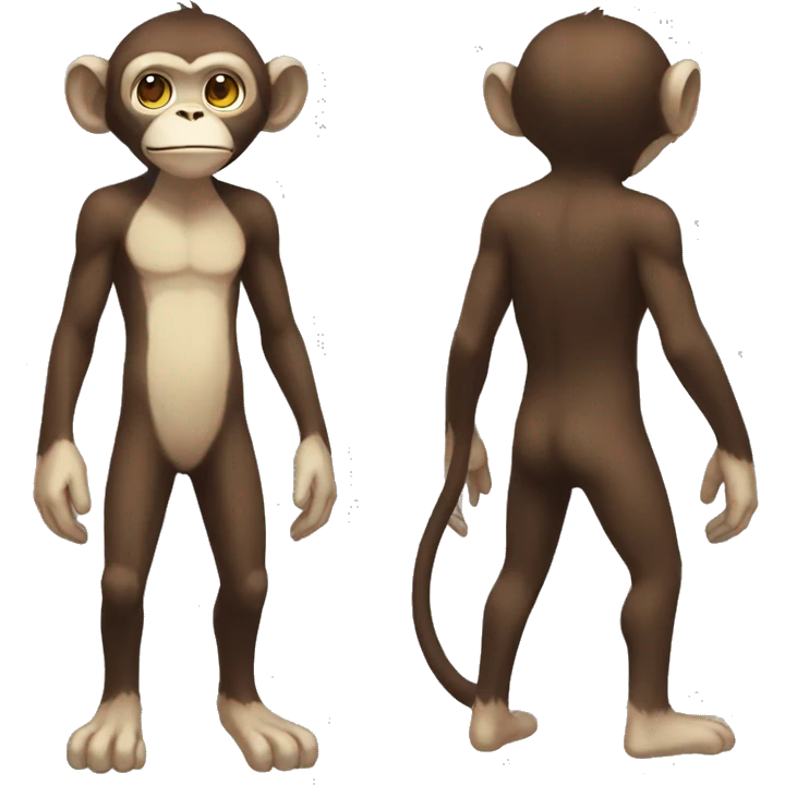 Fakemon-Monkey full body emoji