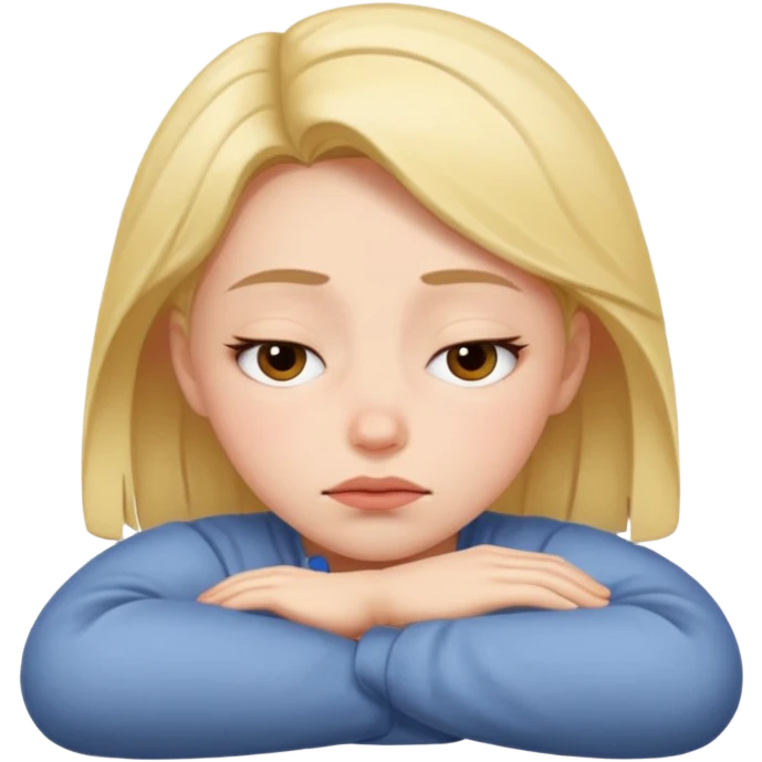 sleepy love face emoji