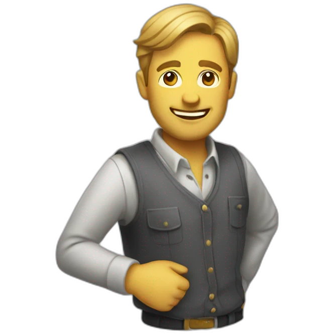 partying developer emoji