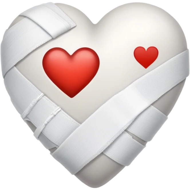 I WANT WHITE HEART WITH BANDAGED LIKE ❤️‍🩹 emoji