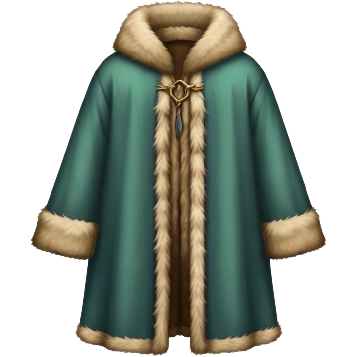 Old Frey Medieval fur coat emoji