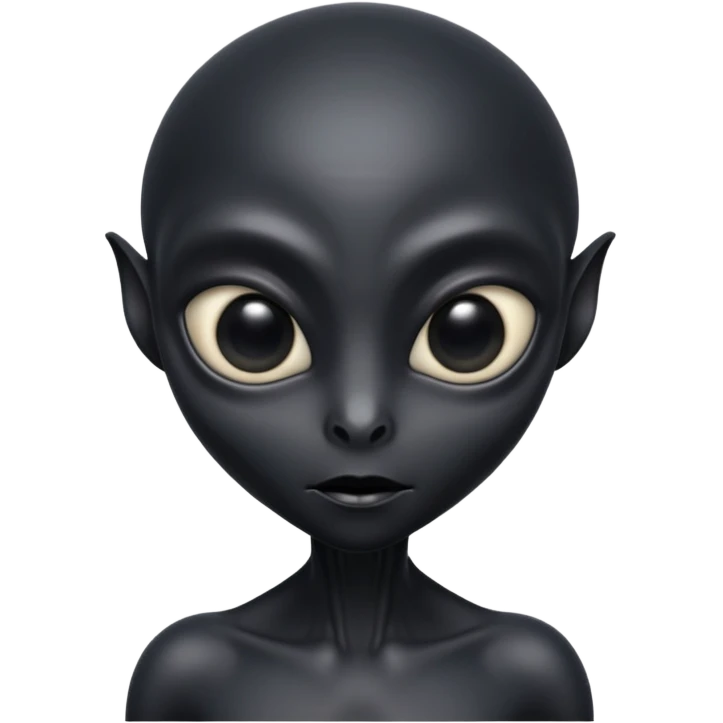Black aliens  emoji