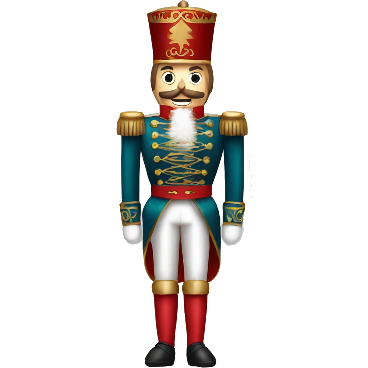 christmas nutcracker full body emoji