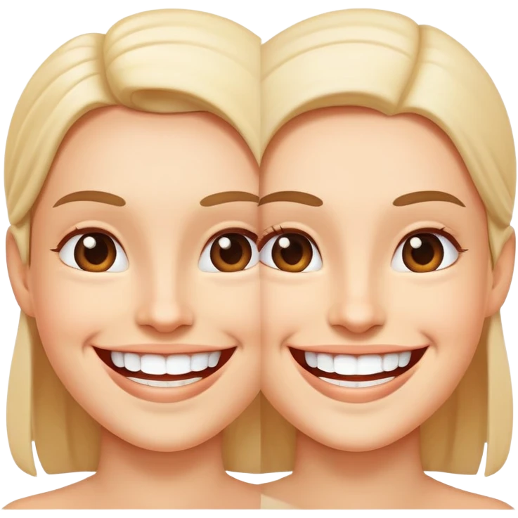 Before and after success transformation with happy client emoji