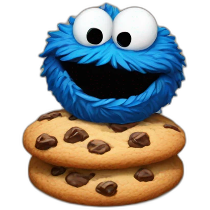 cookie monster emoji