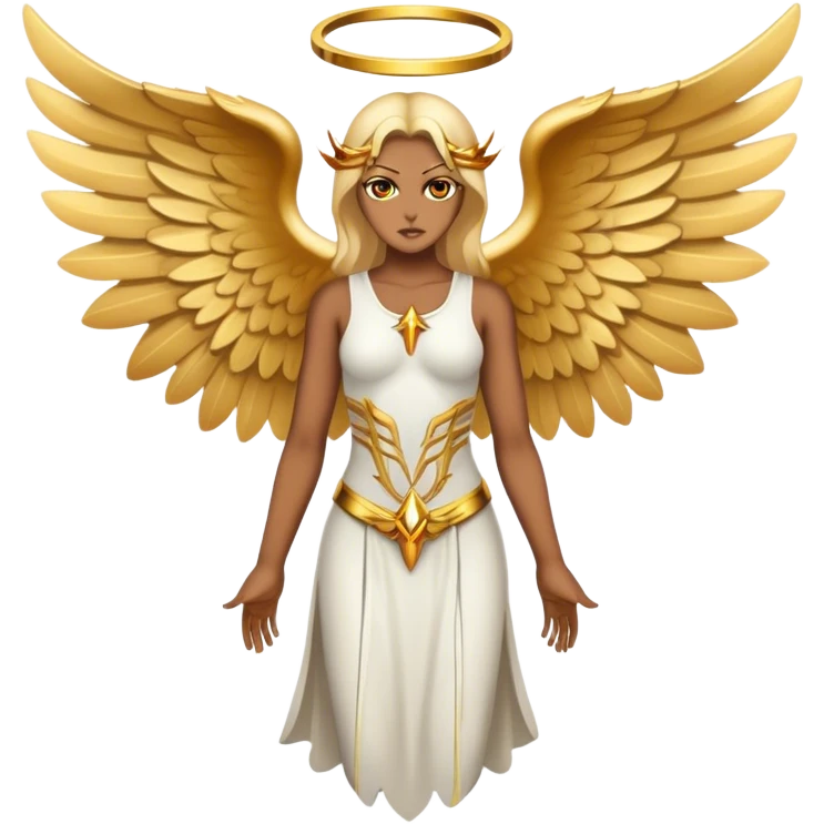 evil and angel symbol emoji