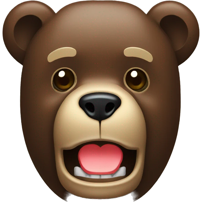 m'bape drinks bear emoji
