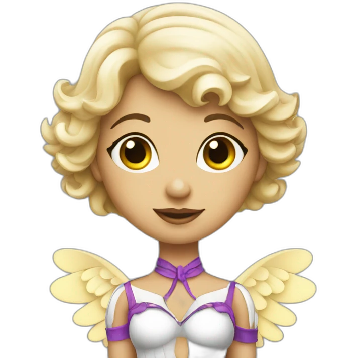 Angel Solutions circus performer emoji