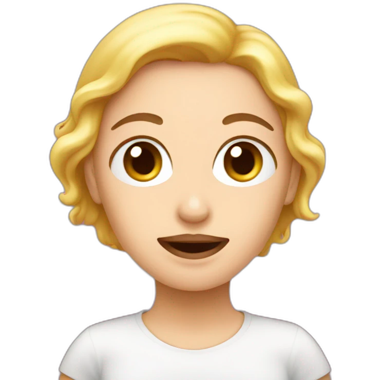 Menstrual period emoji