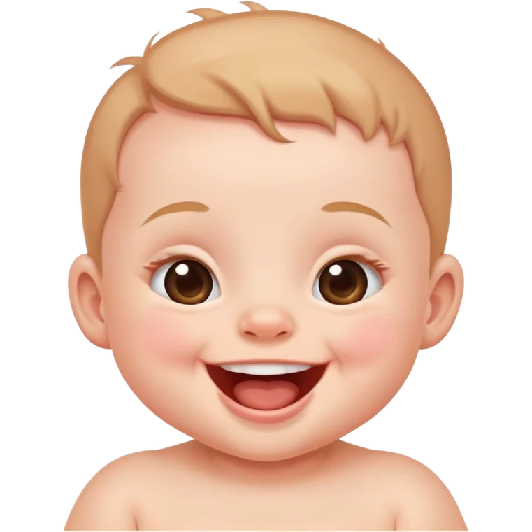 laughing baby emoji