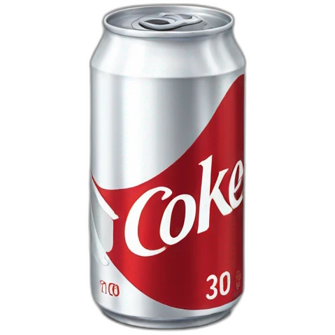 Diet Coke can emoji