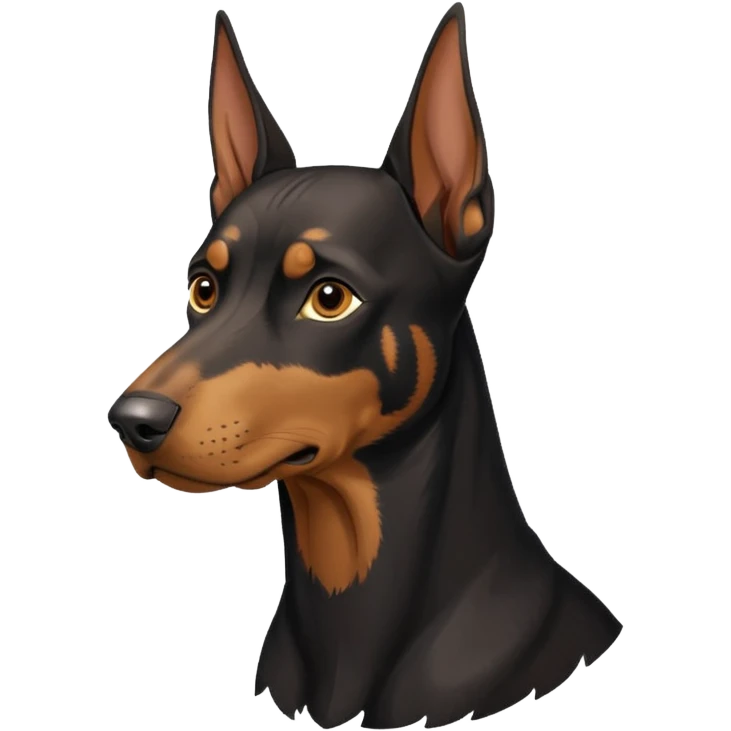 Dobermann european uncropped emoji