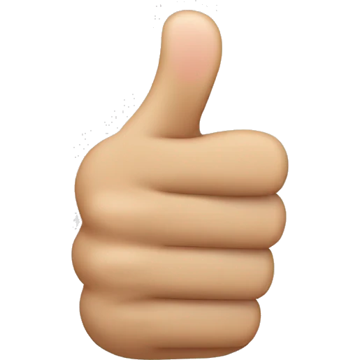 three thumbs up emoji