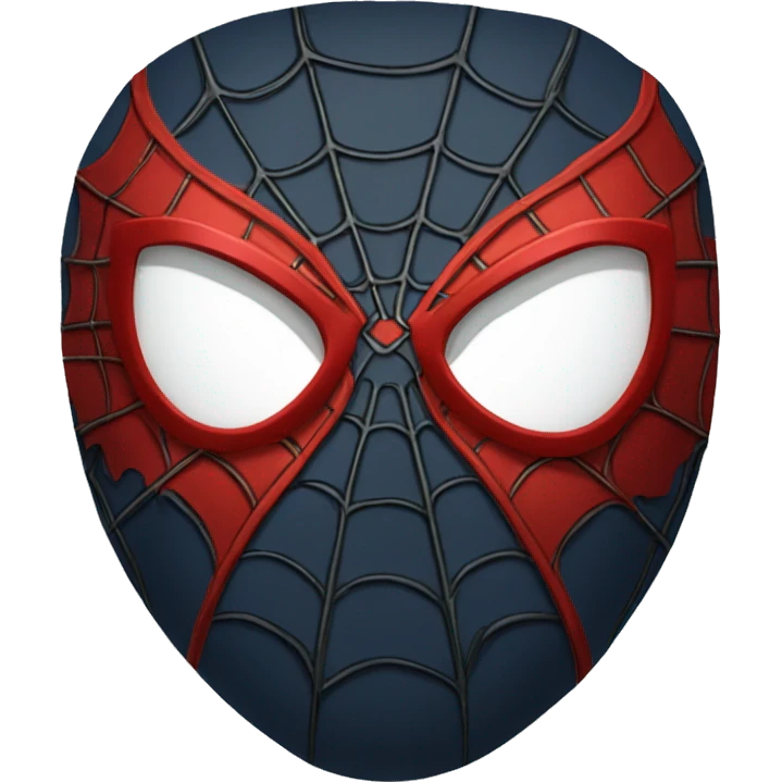 Spiderman mask emoji