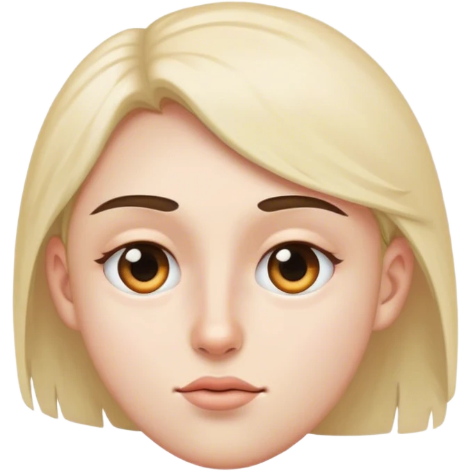 One eye looking from the side of face  emoji