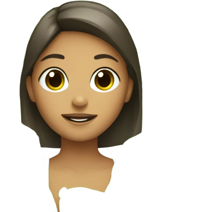 Girl with cucumbers emoji
