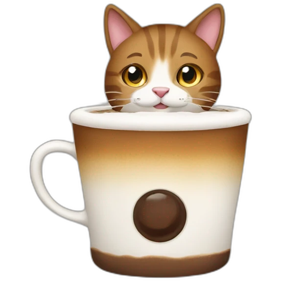 coffee cat emoji