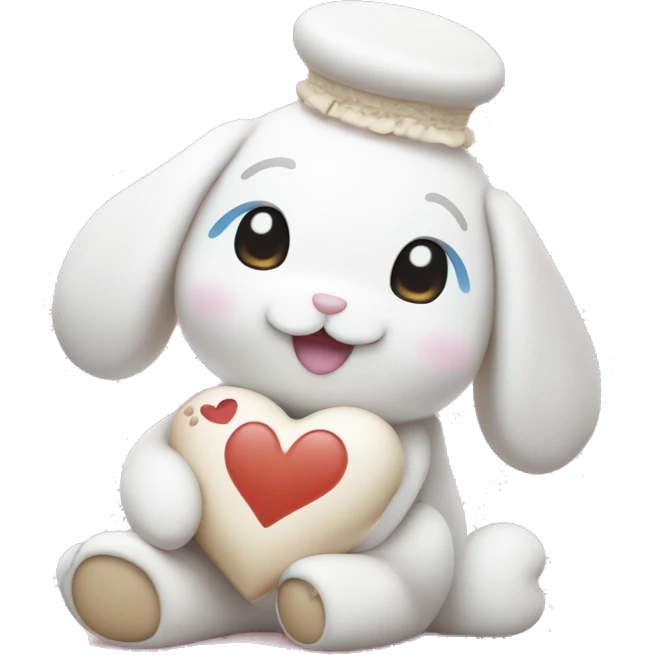 cinnamoroll with love  emoji