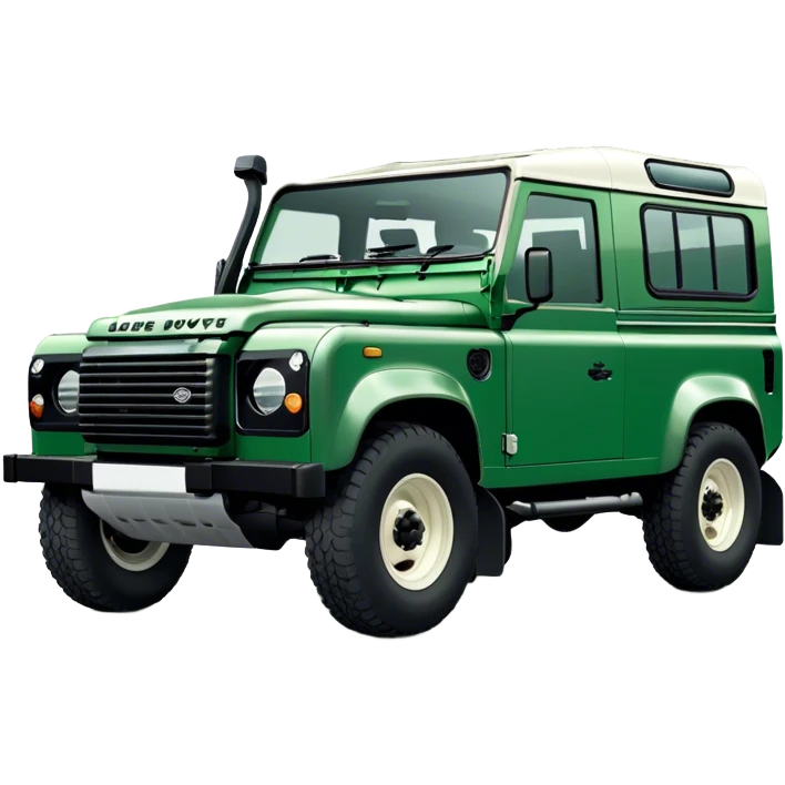 Land Rover Defender - Land Rover (Model Year: 2022) (Iconic colour: Green) emoji