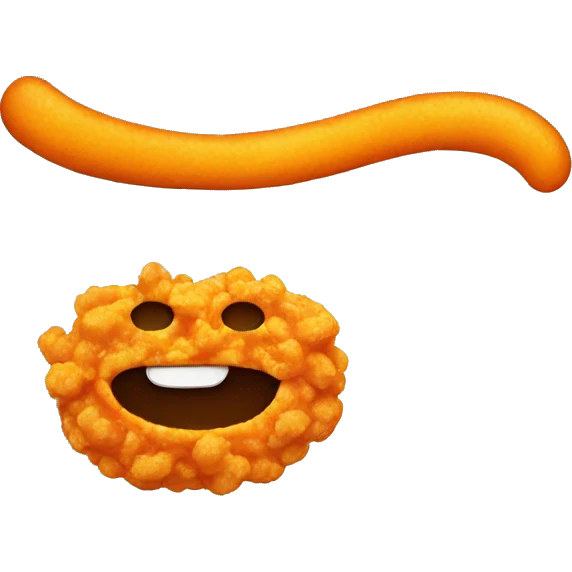 Cheeto emoji