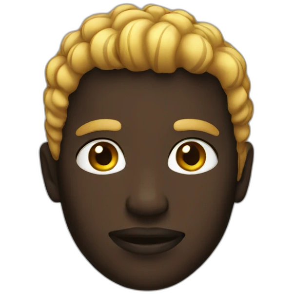Skin black  emoji