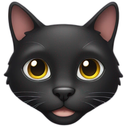 black cat emoji