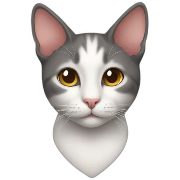 Cat heart emoji