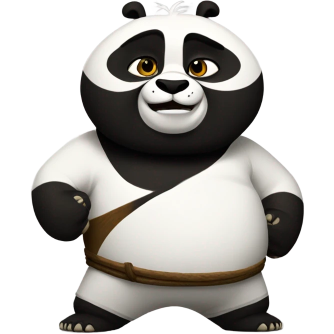 Kung fu panda  emoji