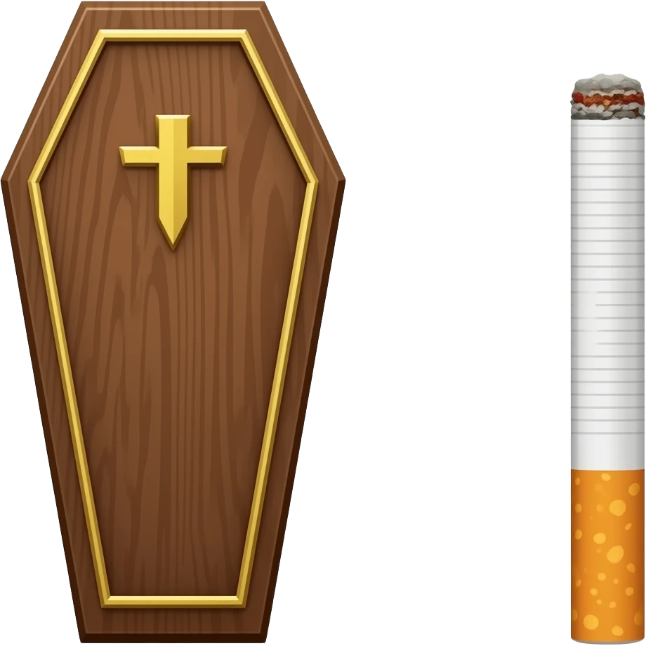 ⚰️🚬 emoji