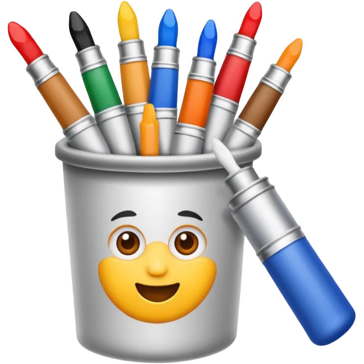 artist paint tubes emoji
