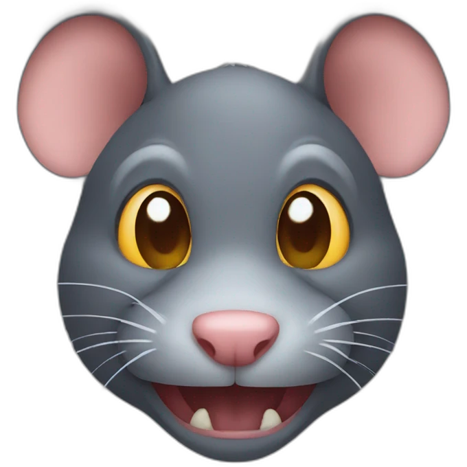 evil rat emoji