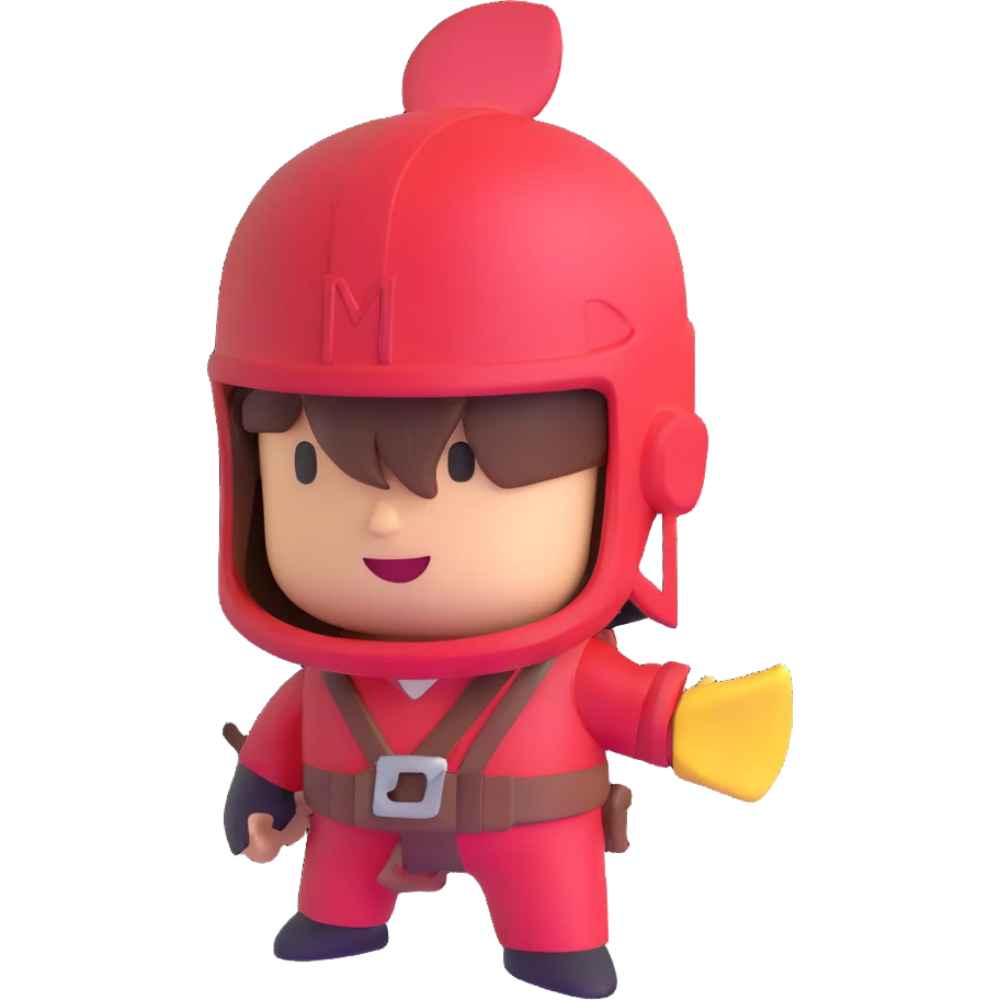 Garrett Garrison character from Minecraft movie emoji