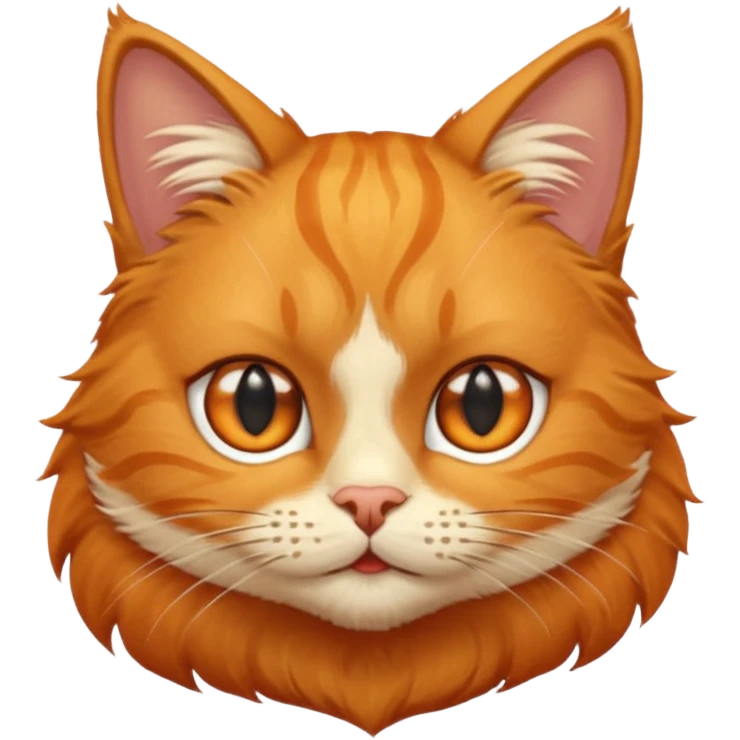 cat head, orange, from puss in boots emoji