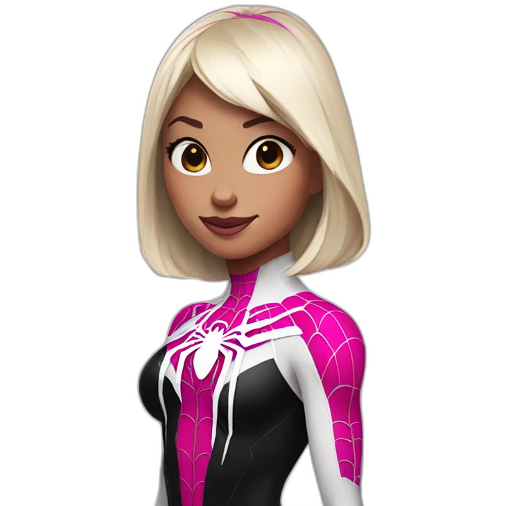 spider-gwen spiderverse emoji