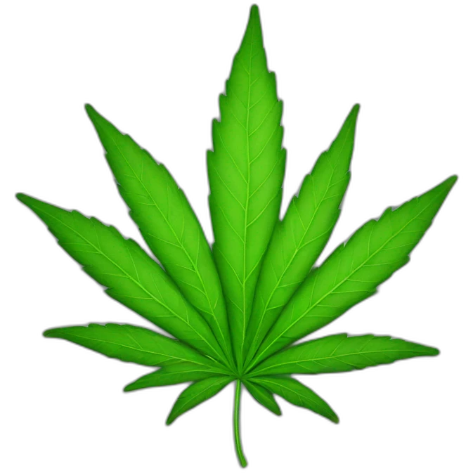 Weed leaf  emoji