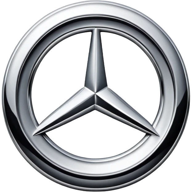 Логотип mercedes-benz emoji