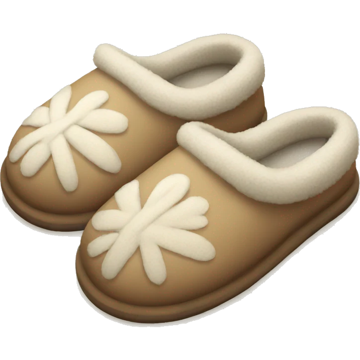 Cozy slippers emoji