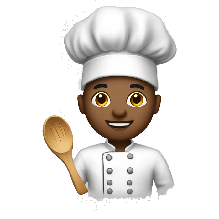 a chef who cooks in the kitchen emoji